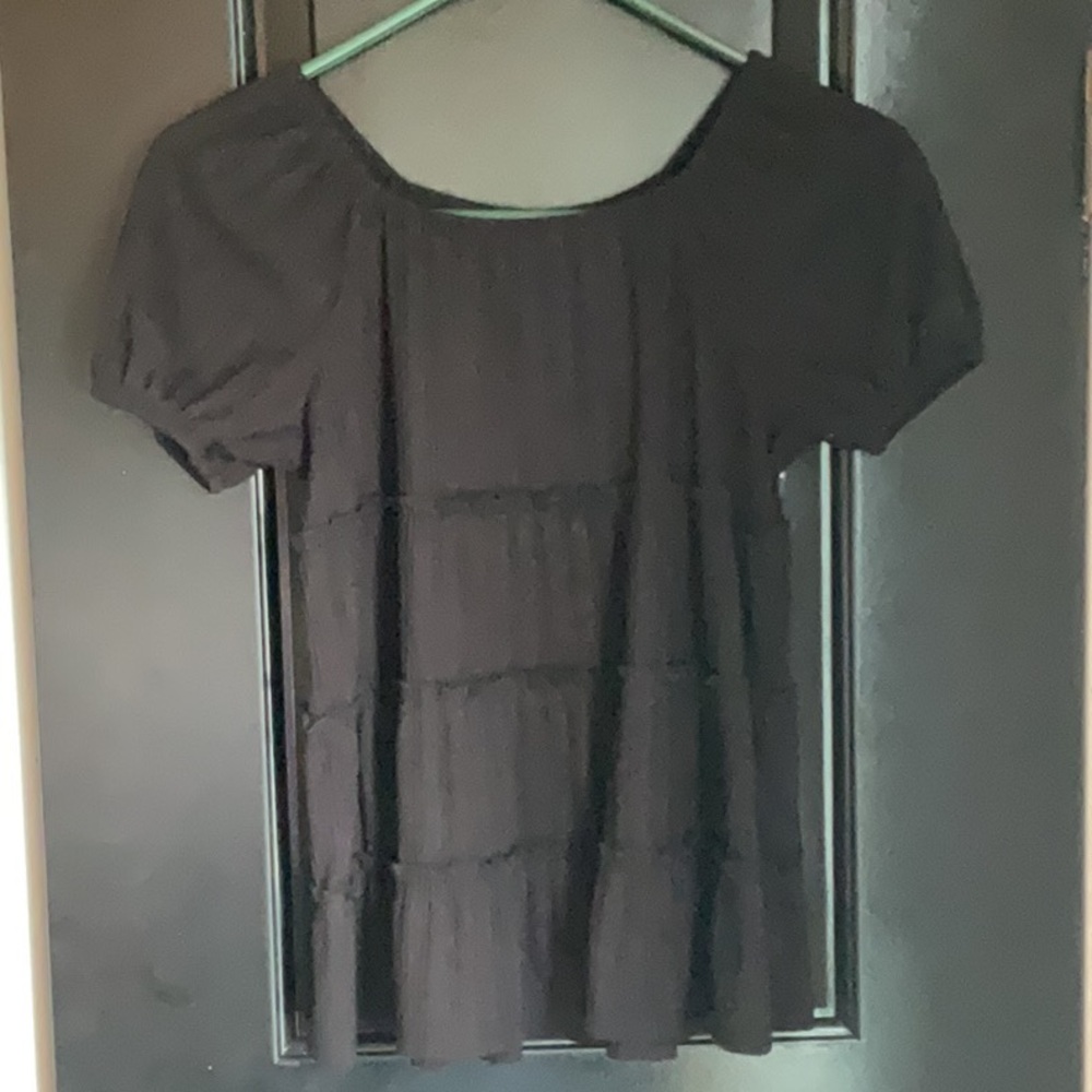 Elegant Black Women's Top
